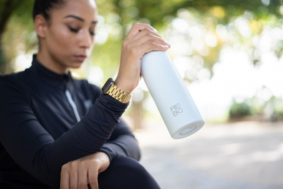 Elevate your fitness motivation: Upgrade your gym gear with REBO bottle, your hydration coach