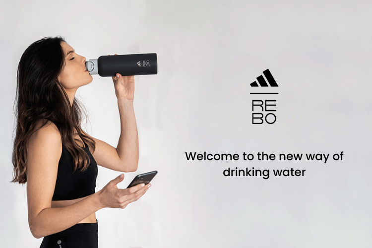adidas x REBO: Welcome to the new way of drinking water